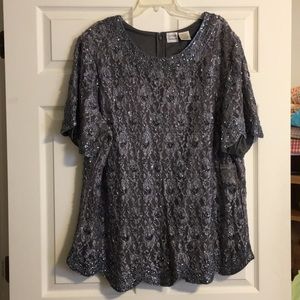 Candlelight & Champagne - women’s plus size top